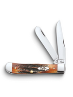 Case Bone Stag Trapper Pocket Knife