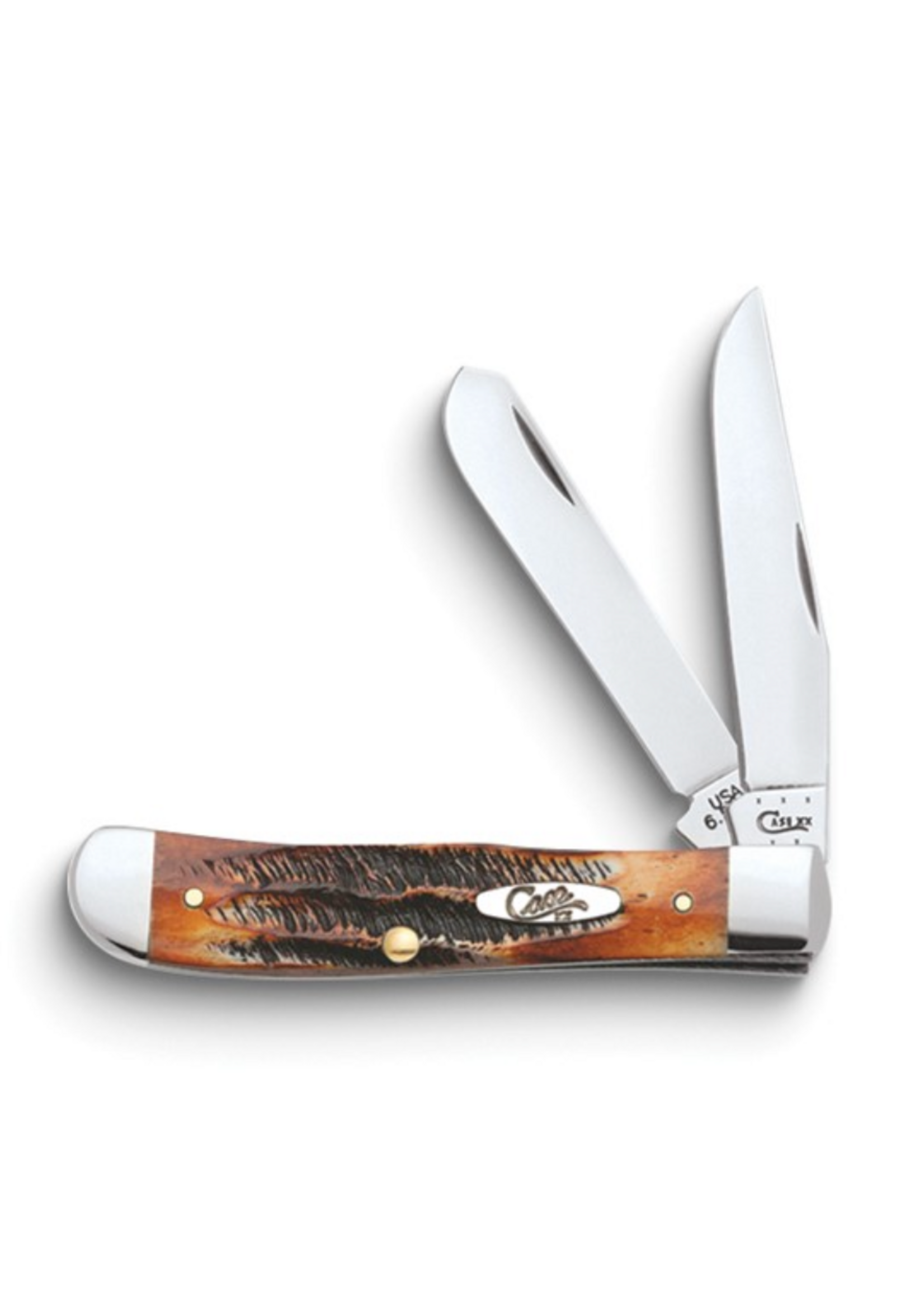 Case Bone Stag Trapper Pocket Knife