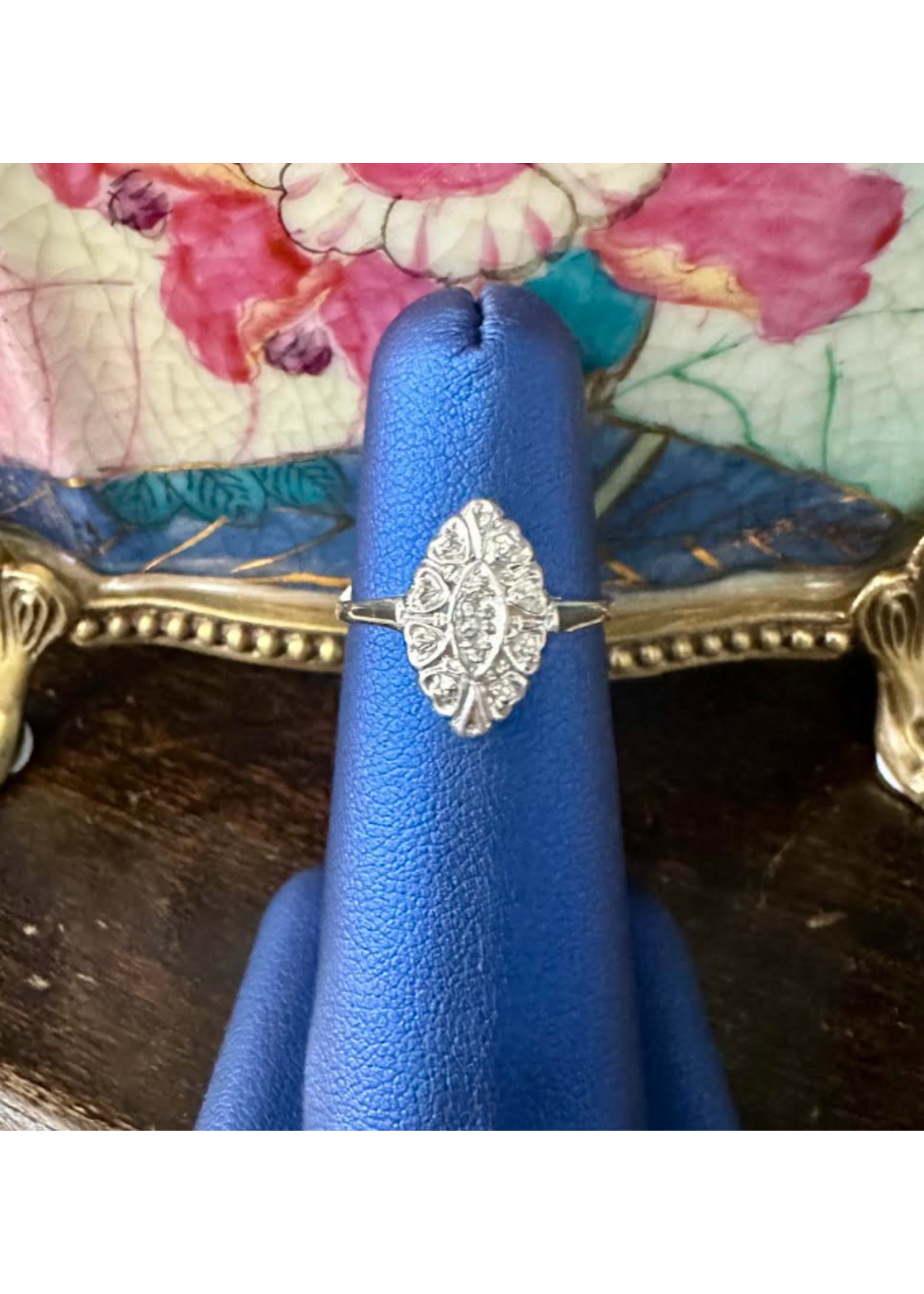 Jordans SS Duchess Ring 1 Diamond Sz 6