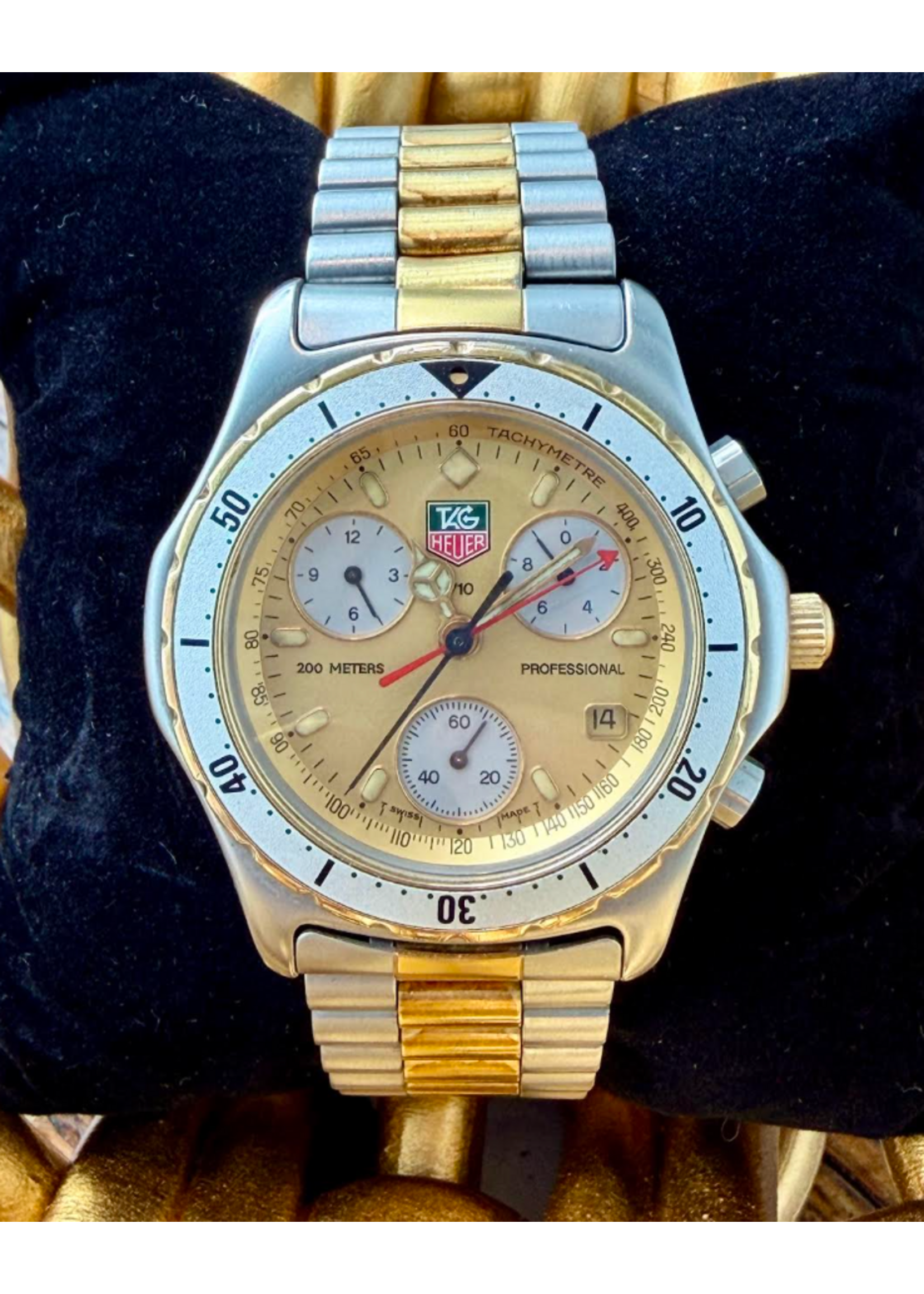 Jordans Estate Tag Heuer Two Tone Chronograph Classic Watch