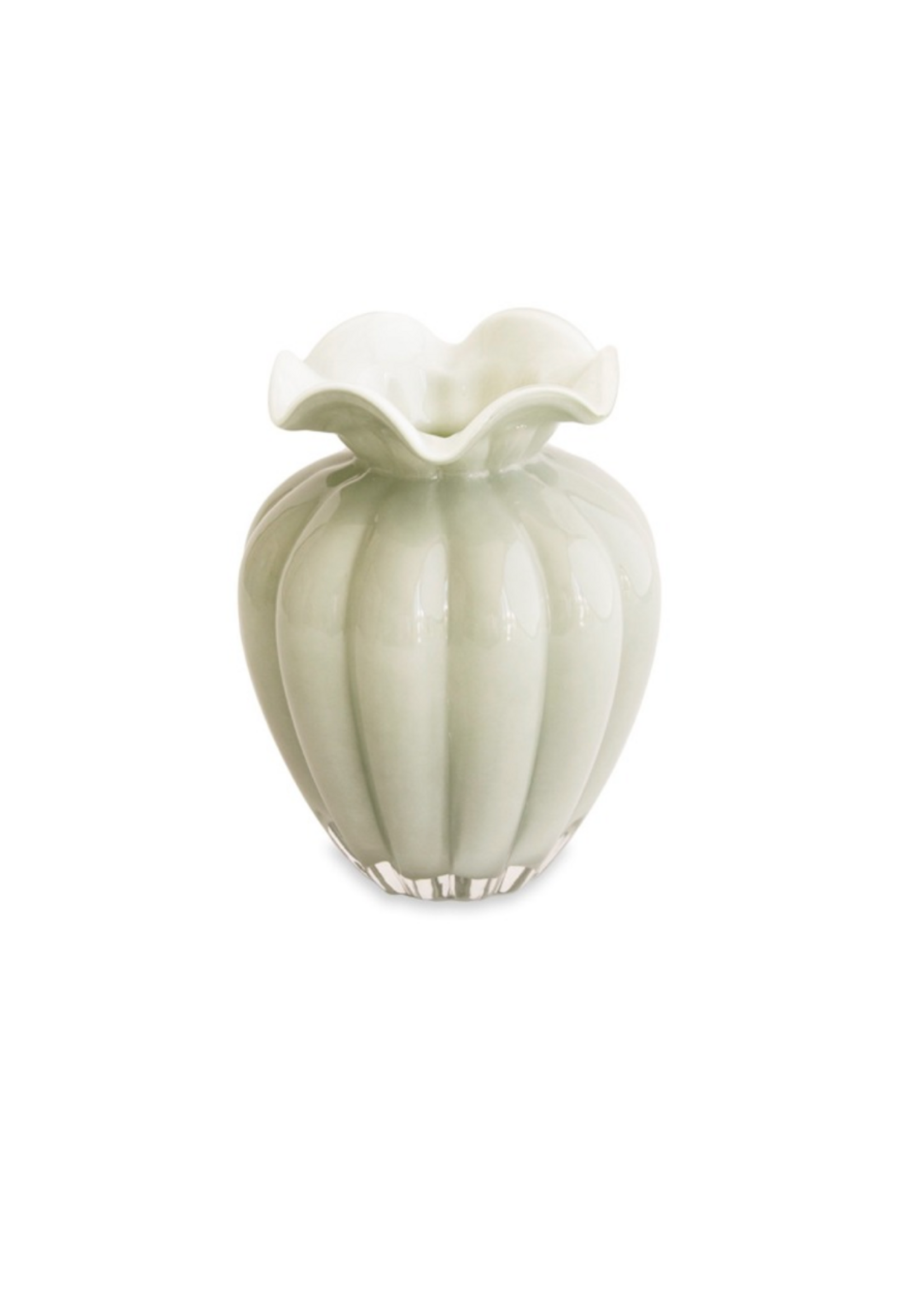 Beatriz Ball Vento Medium Vase Pistachio