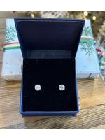 Jordans Lab Grown 2cttw Diamond Trigger Back Studs 14k