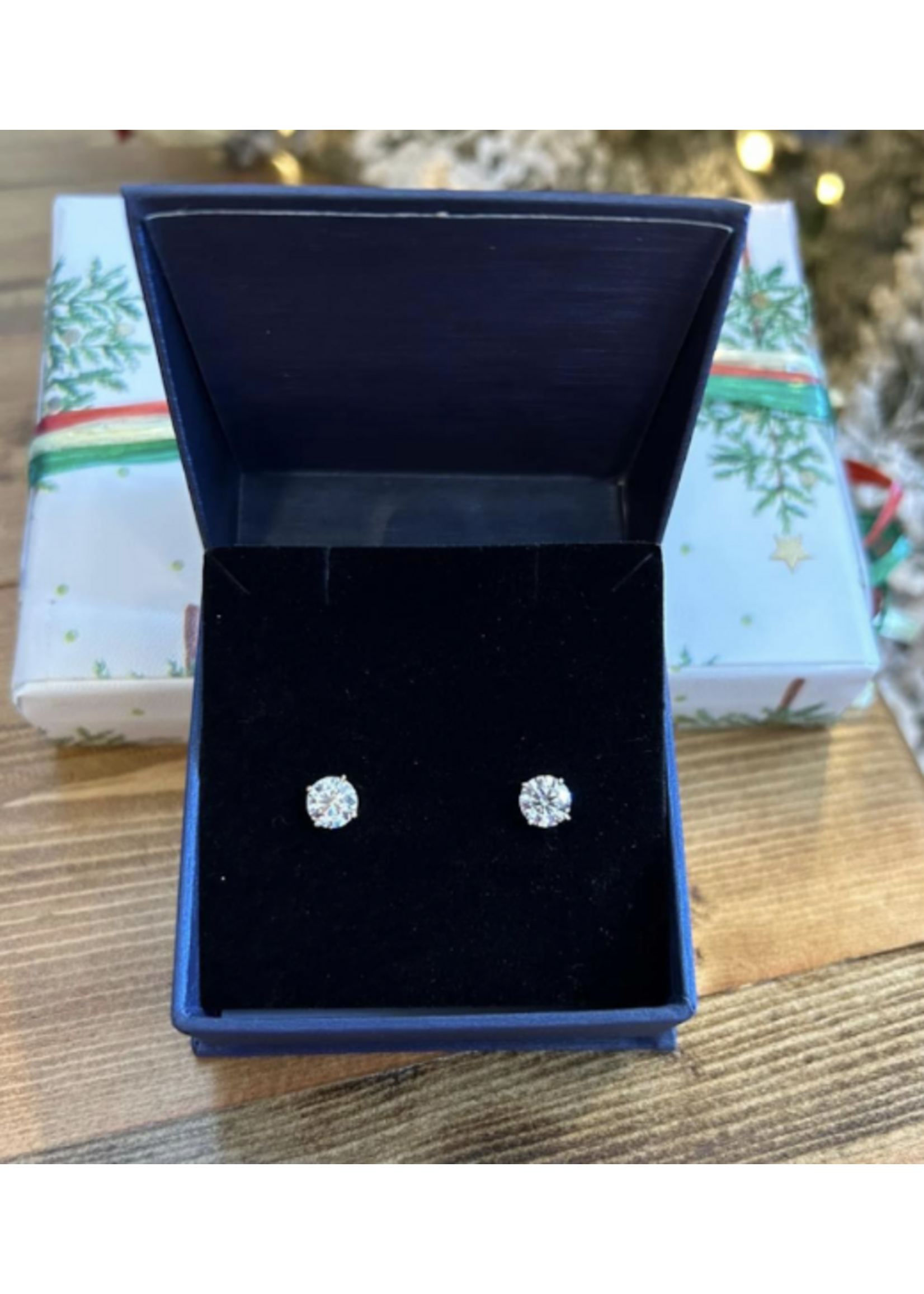 Jordans Lab Grown 2cttw Diamond Trigger Back Studs 14k