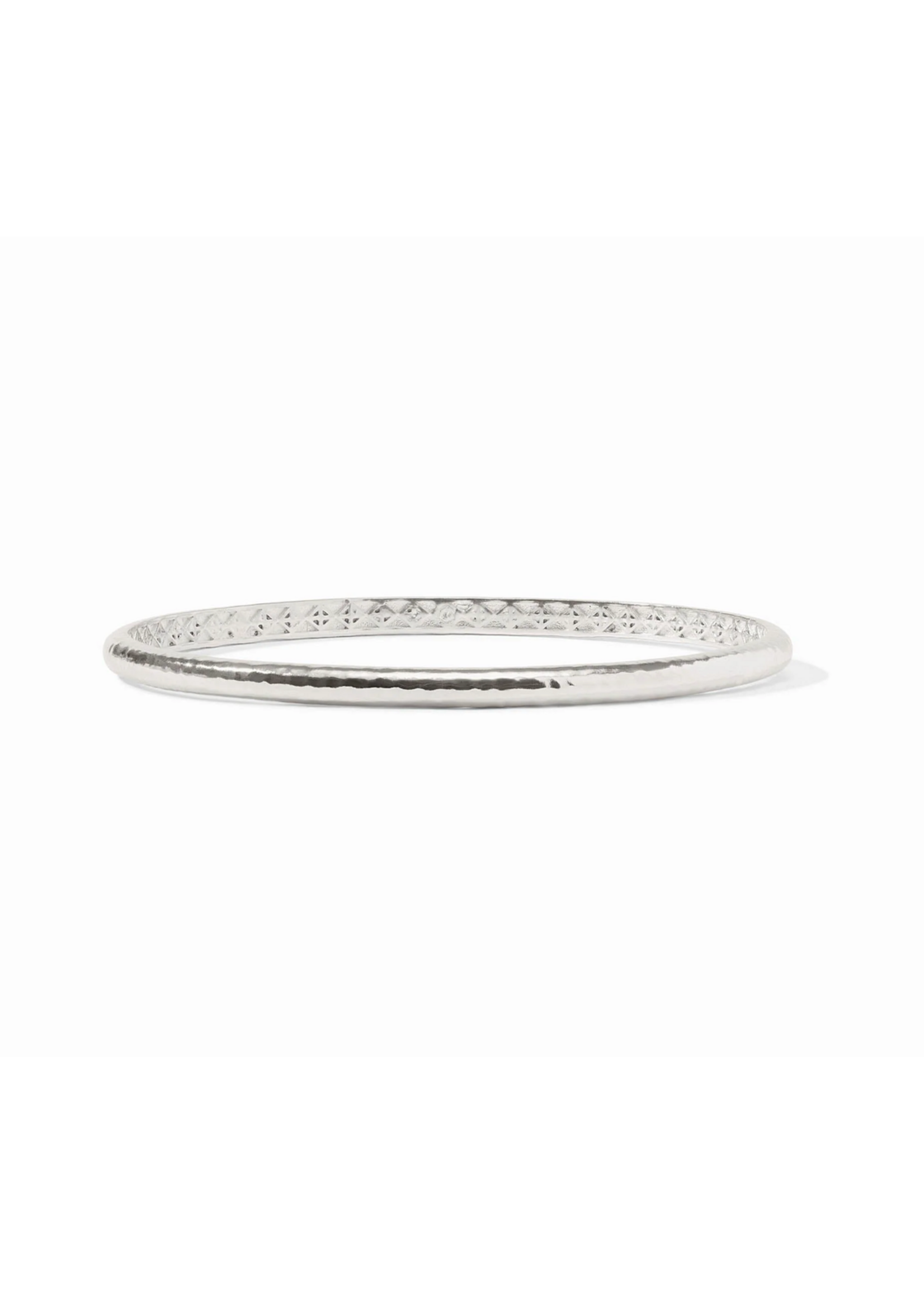 Julie Vos Havana Demi Bangle Med - Silver