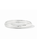 Julie Vos Cannes Bangle Med - Silver