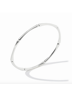 Julie Vos Bamboo Bangle - Small - Silver