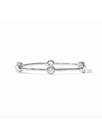 Julie Vos Milano Bangle - CZ - Silver Medium