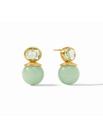 Julie Vos Portofino Earring - Aqua Jade