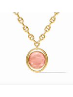 Julie Vos Laguna Statement Necklace - Iridescent Melon