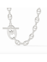 Julie Vos Laguna Demi Link Necklace - Silver