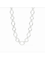 Julie Vos Portofino Link Necklace - Silver