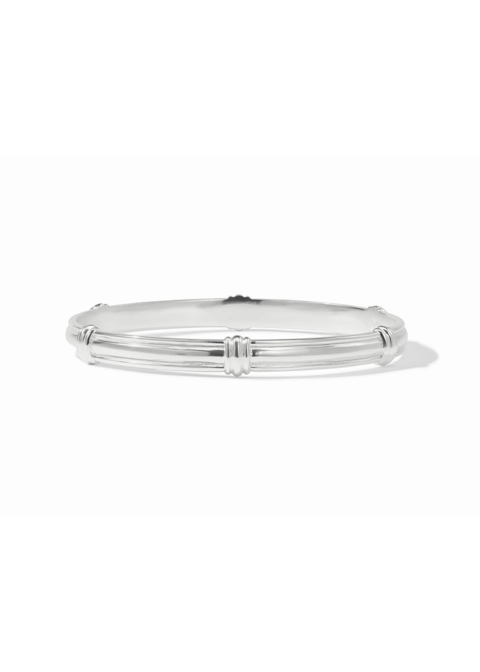Julie Vos Portofino Stacking Bangle - Med - Silver