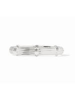 Julie Vos Portofino Demi Hinge Bangle - Silver