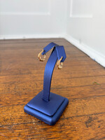 Jordans 10k Gold Satin Brushed Hoop