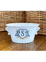 Jordans Sm Oval Cachepot - S - Staffordshire