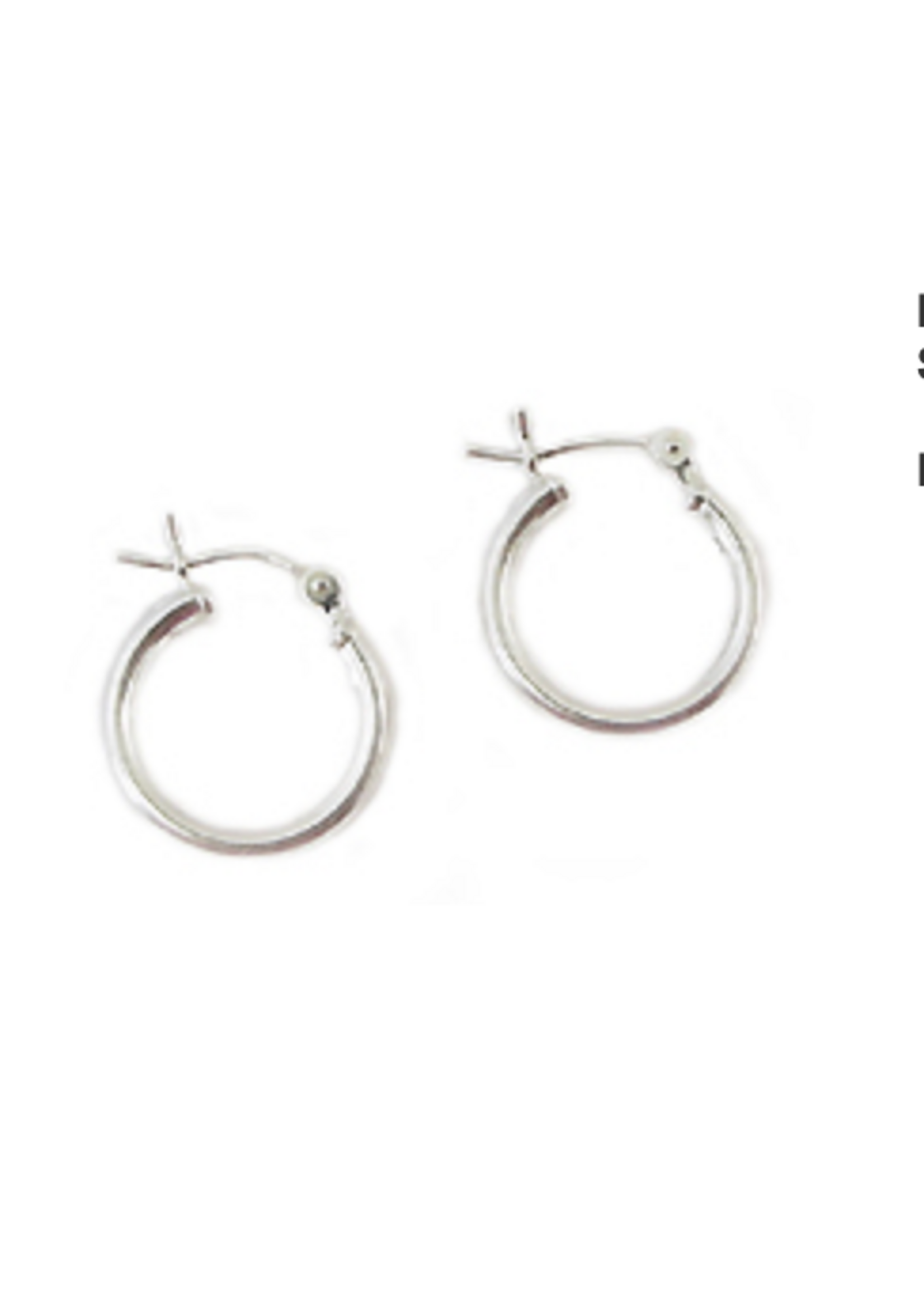 Jordans SS 2mm Tube Hoop 15mm