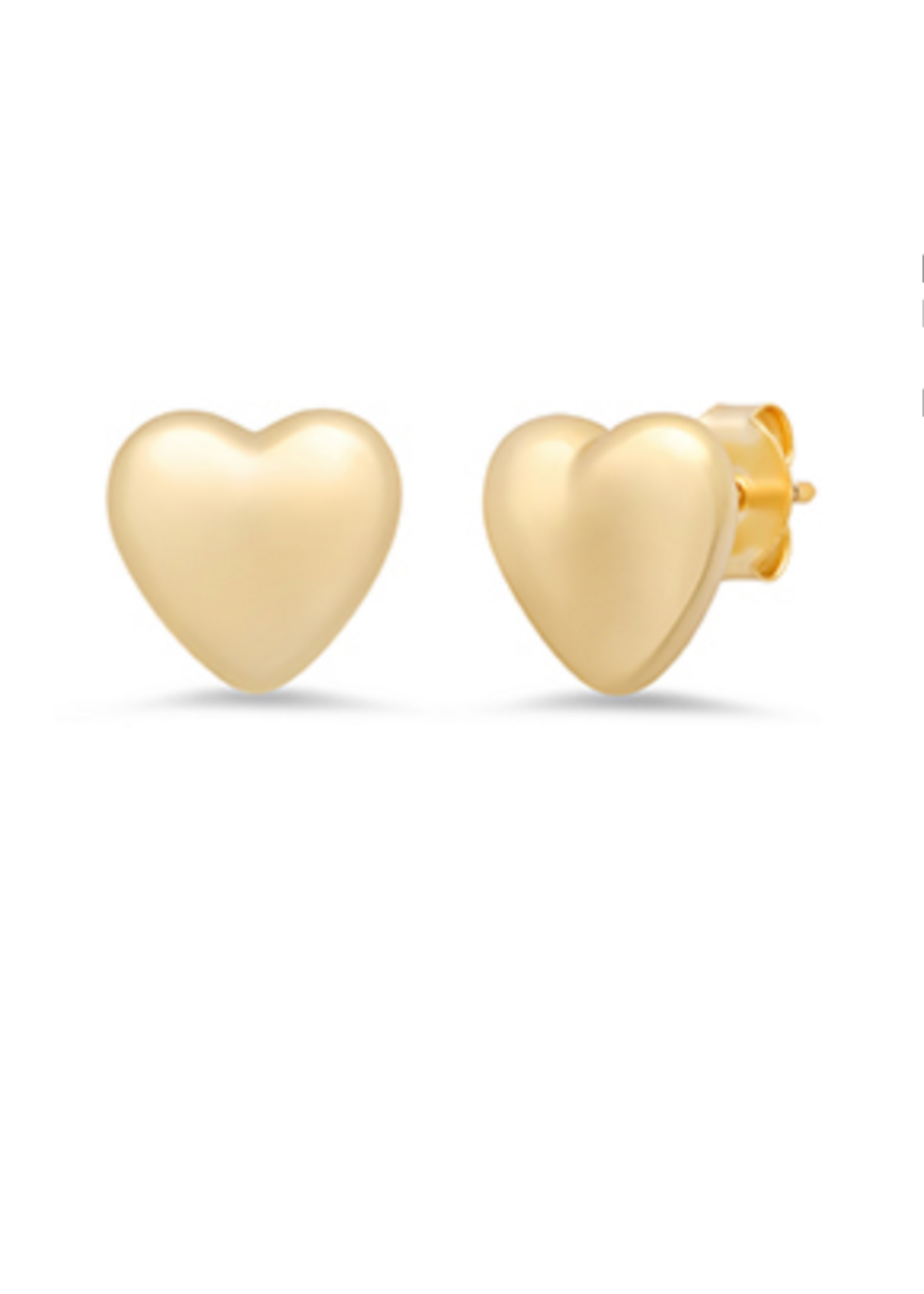 Jordans GF Puff Heart Studs