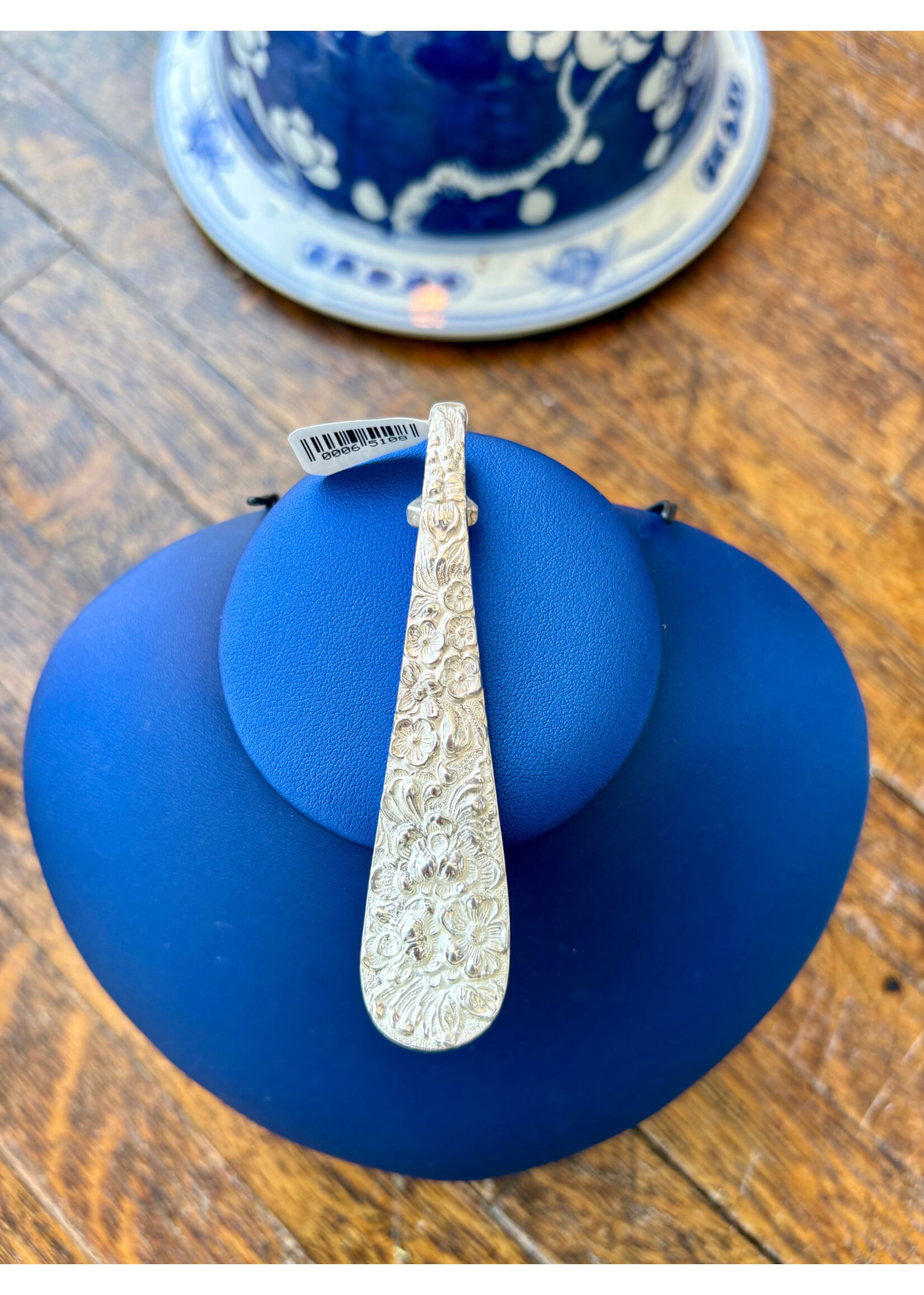 Jordans Estate Stieff Repousse Spoon Pendant (no chain)
