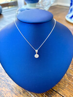 Jordans Sterling Lab Grown Diamond Necklace