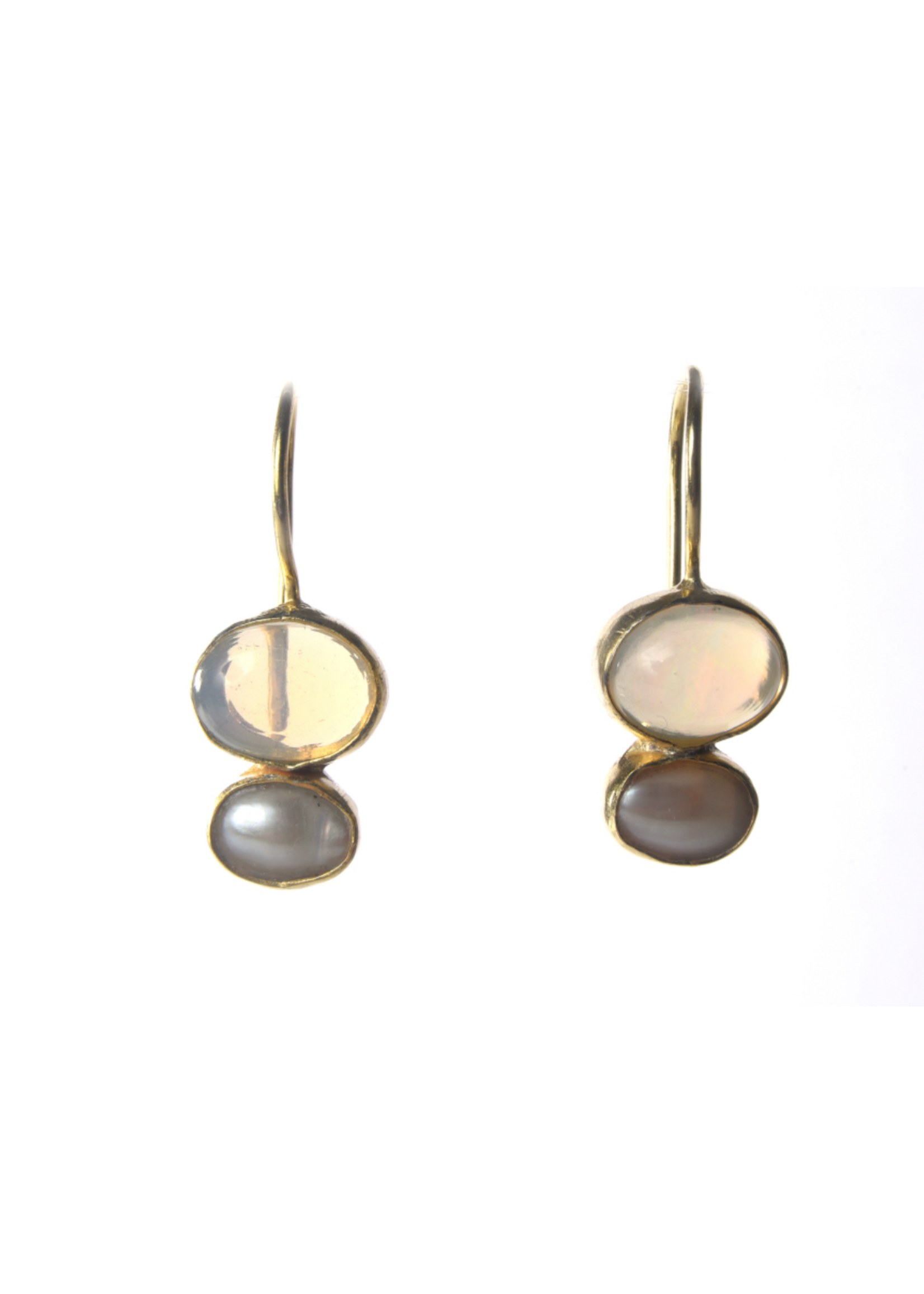 Wendy Perry Designs Issie Rose Quartz Earring