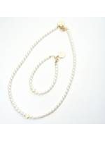 Wendy Perry Designs Issie Pearl Cross Necklace