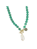 Wendy Perry Designs Amazonite Traber Necklace