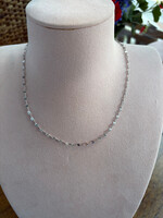 Jordans 18in Sterling Flat Shell Chain
