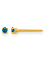 Jordans 3mm Blue Locking Back Stud