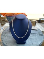 Jordans Sterling Silver 3mm Rope Chain 22in