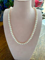 Jordans FW Cult Pearl Necklace 14k 8-8.5mm 24"
