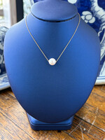 Jordans 14k Single 8mm Akoya Pearl Necklace