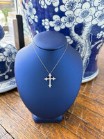 Jordans 14k white gold 1cttw Diamond Point Necklace 16in