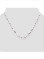 Jordans Sterling Silver 1mm Cable Chain 20