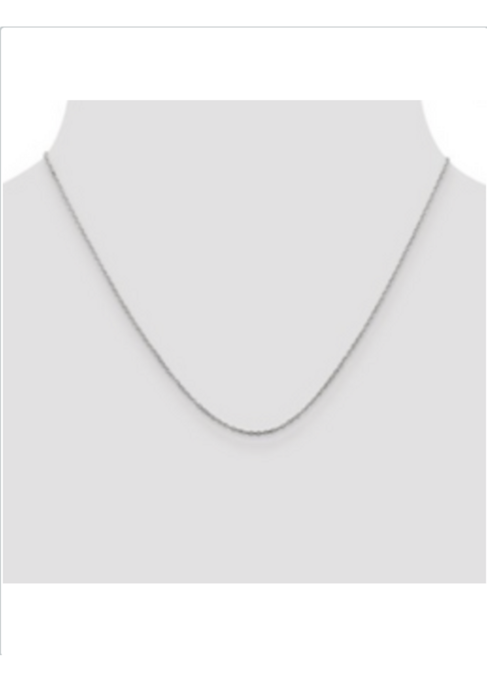 Jordans Sterling Silver 1mm Cable Chain 20