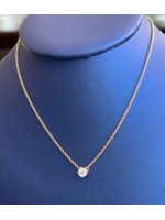 Jordans .25 carat Lab Grown Diamond Necklace GP