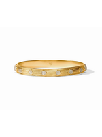 Julie Vos Cobblestone Bangle - Ivory Cat's Eye - Lg