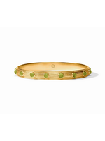 Julie Vos Cobblestone Bangle - Green Cat's Eye - MD