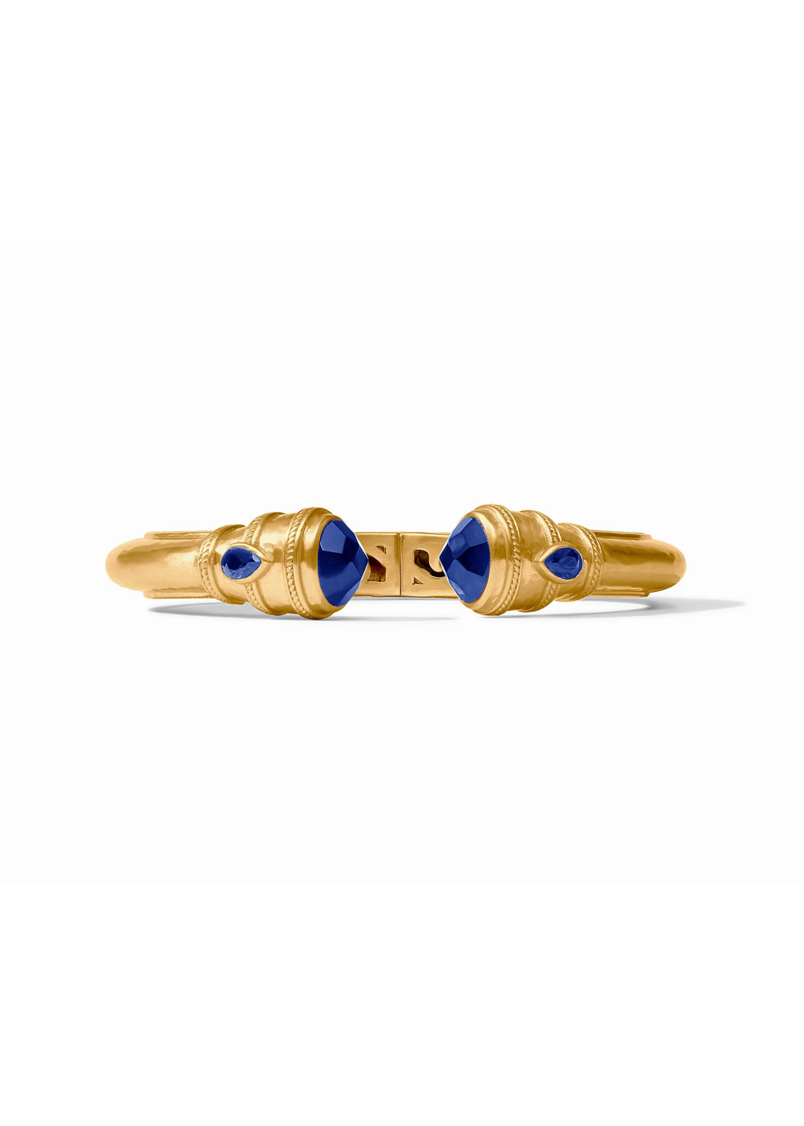 Julie Vos Cannes Demi Cuff - Iridescent Sapphire Blue