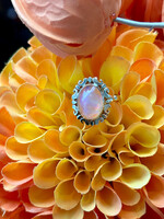Jordans Vintage Ethiopian Opal 14k Ring sz 6