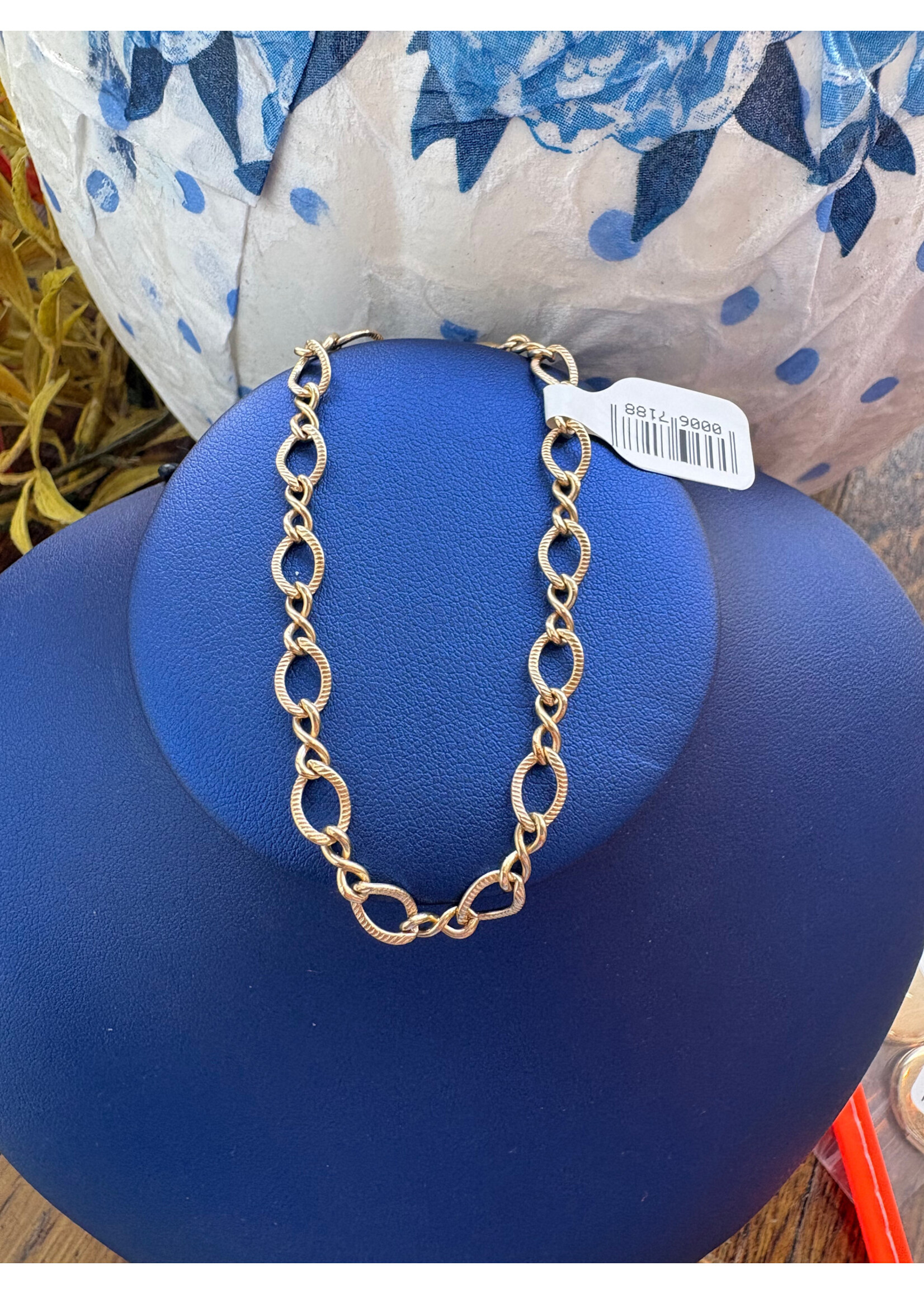 Jordans 14k 5mm Decorative Infinity Link Bracelet