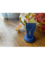 Jordans .25cttw Diamond Droplet Necklace 14k white