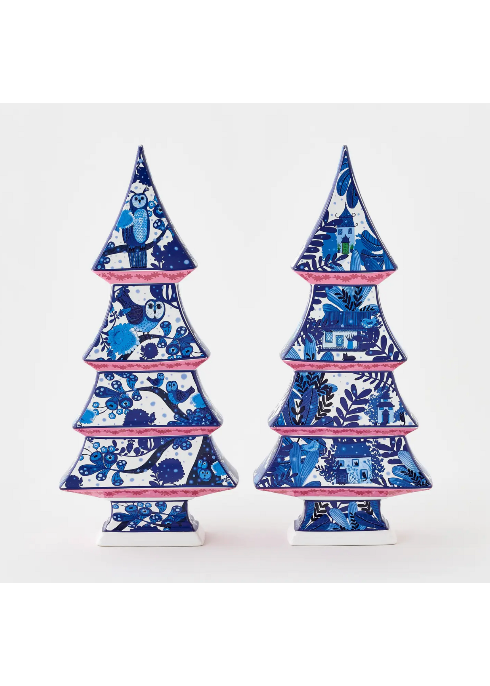 Jordans Blue Tabletop Christmas Tree