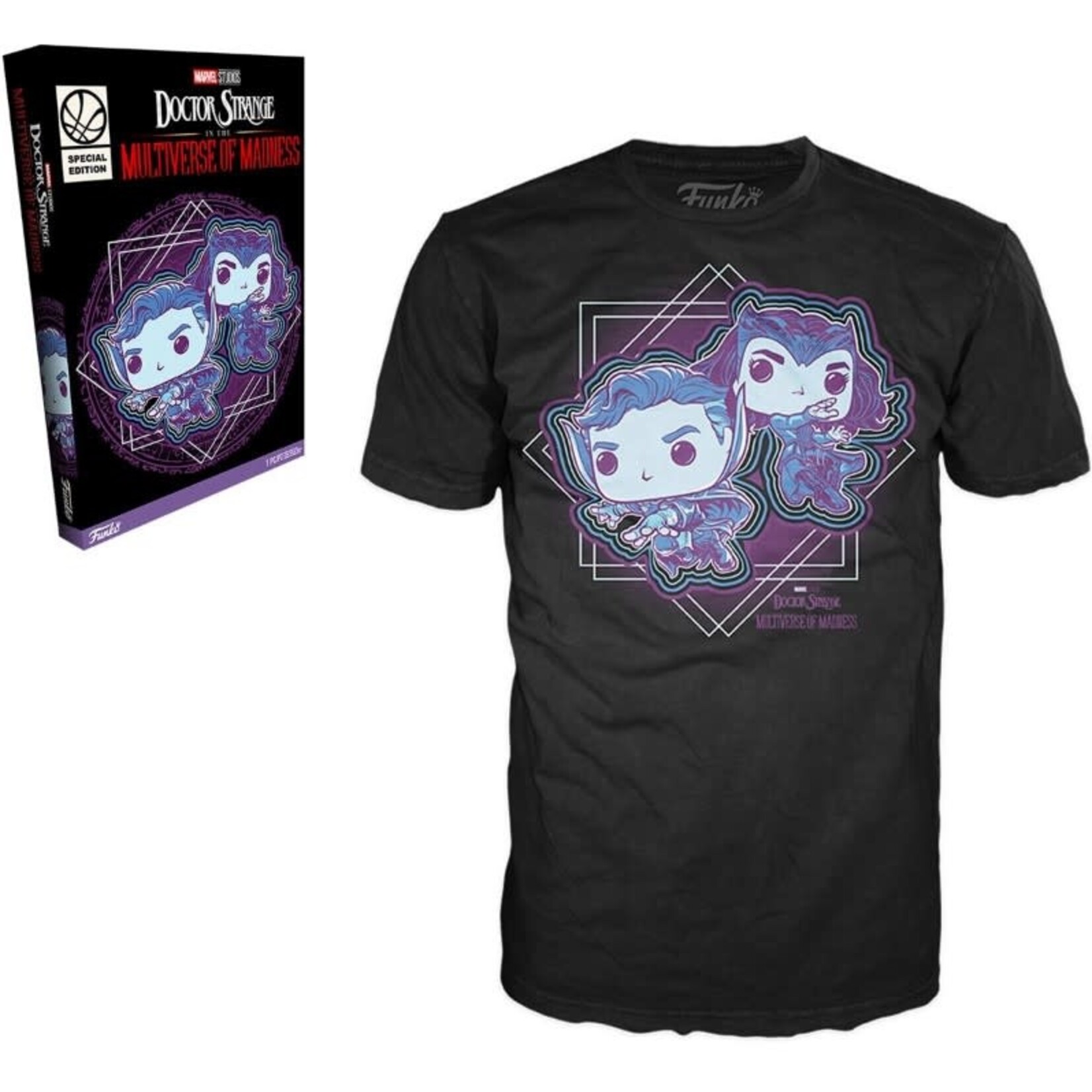 Doctor Strange in the Multiverse of Madness Adult Boxed Pop! T-Shirt - LARGE