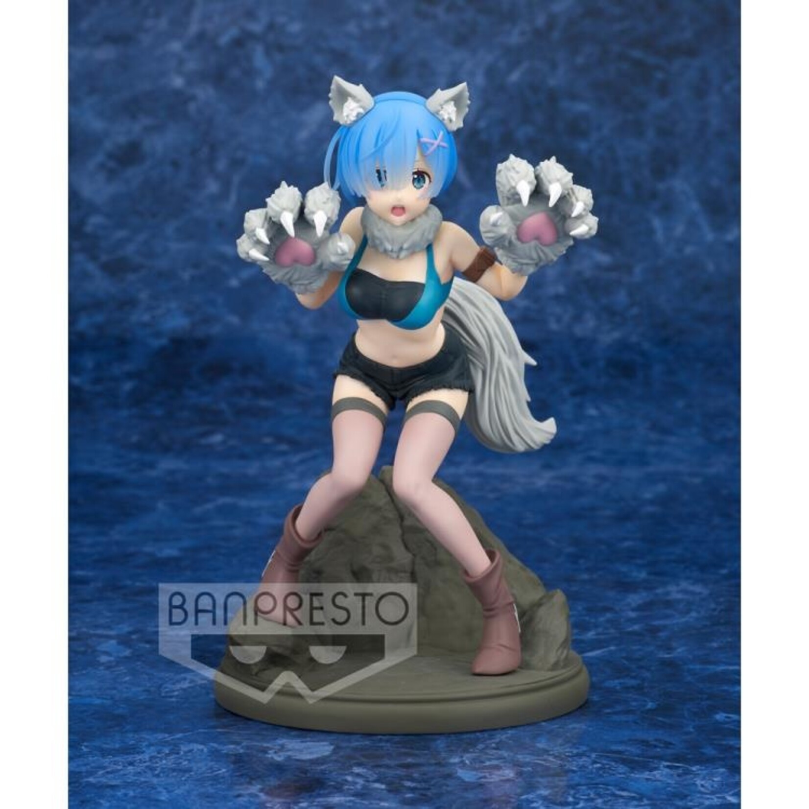 Re:Zero Starting Life in Another World Espresto est Rem (Monster Motions) 7.1-in Figure