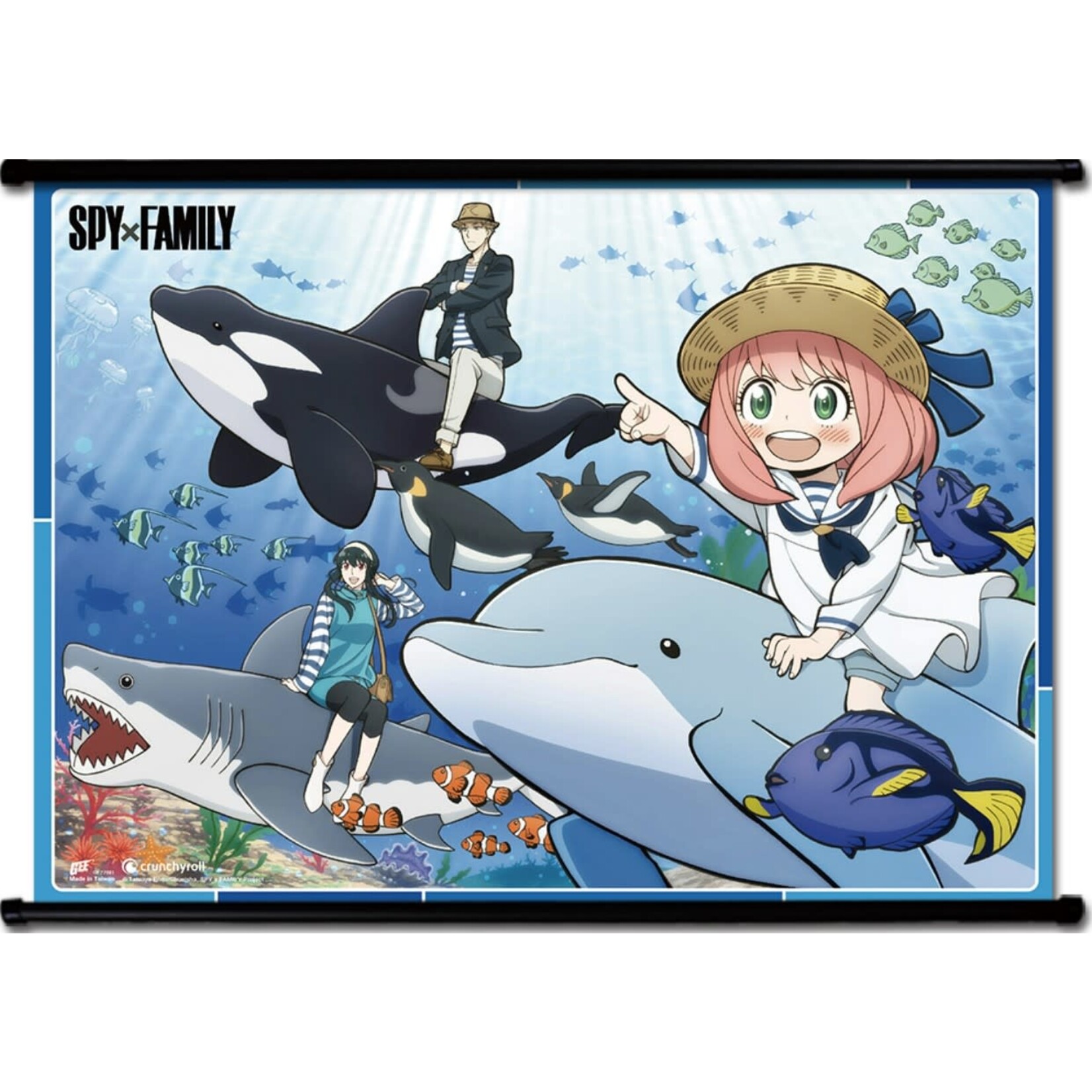 Spy X Family Spy X Family Wall Scroll - Go To The Aquarium 21523