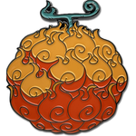 One Piece One Piece - Flame Flame Pin
