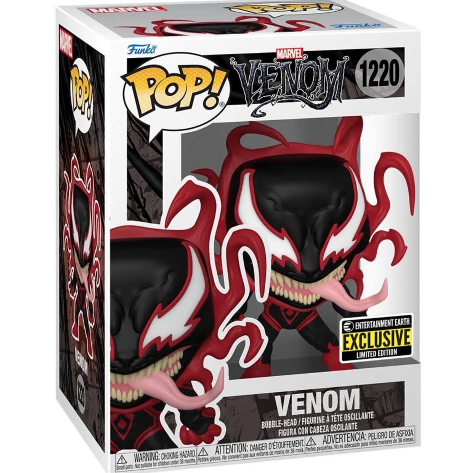 Marvel Venom Miles  Morales Pop! Vinyl Figure - EE Exclusive