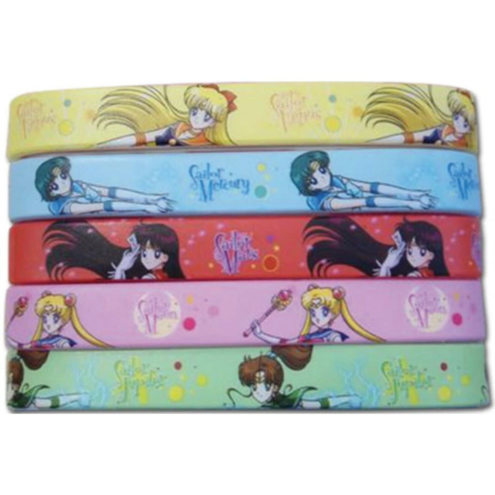 Sailor Moon Sailor Moon - 5-Pack PVC Wristband