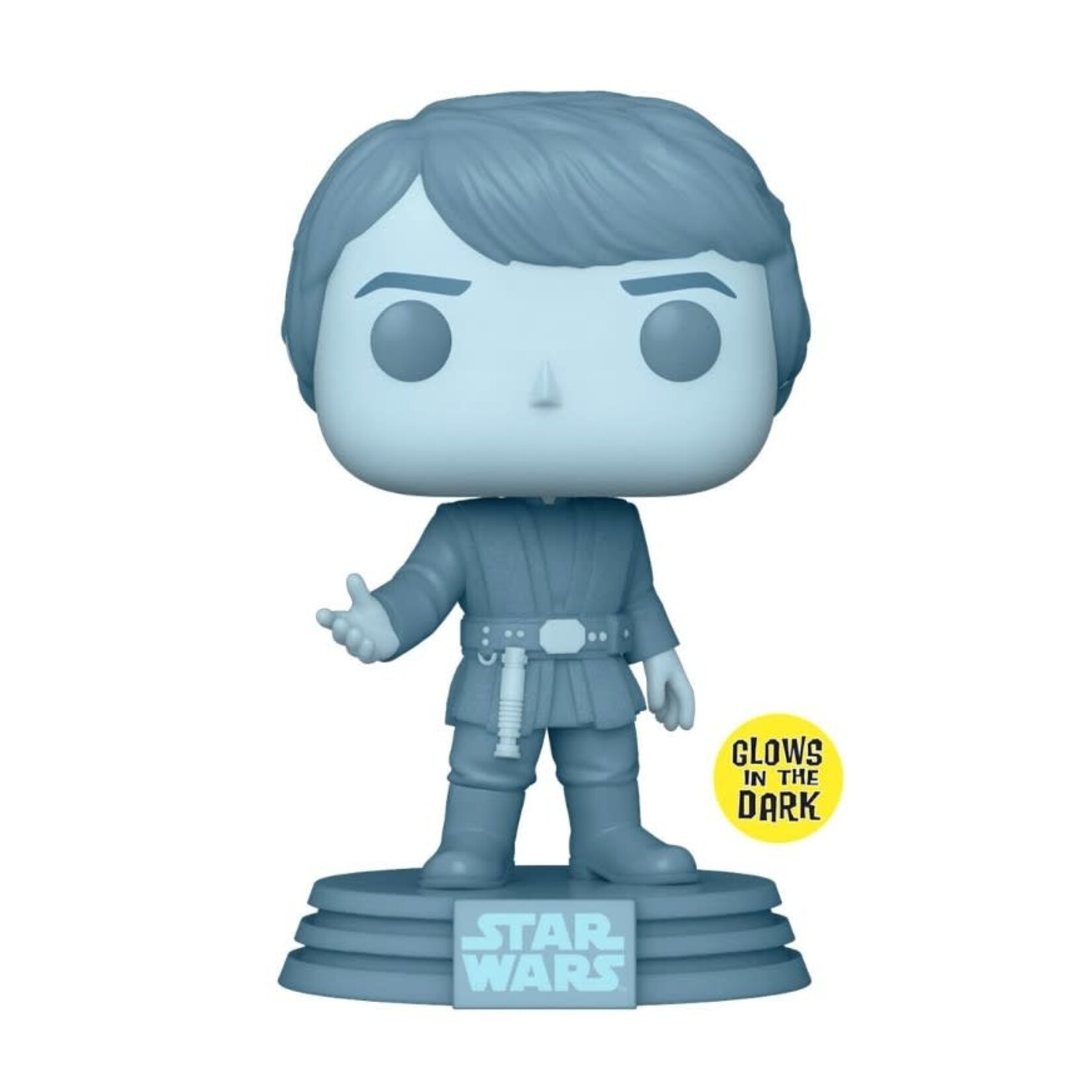 Star Wars tar Wars: Return of the Jedi 40th - Hologram Luke Glow-in-the-Dark Pop! - EE Exclusive