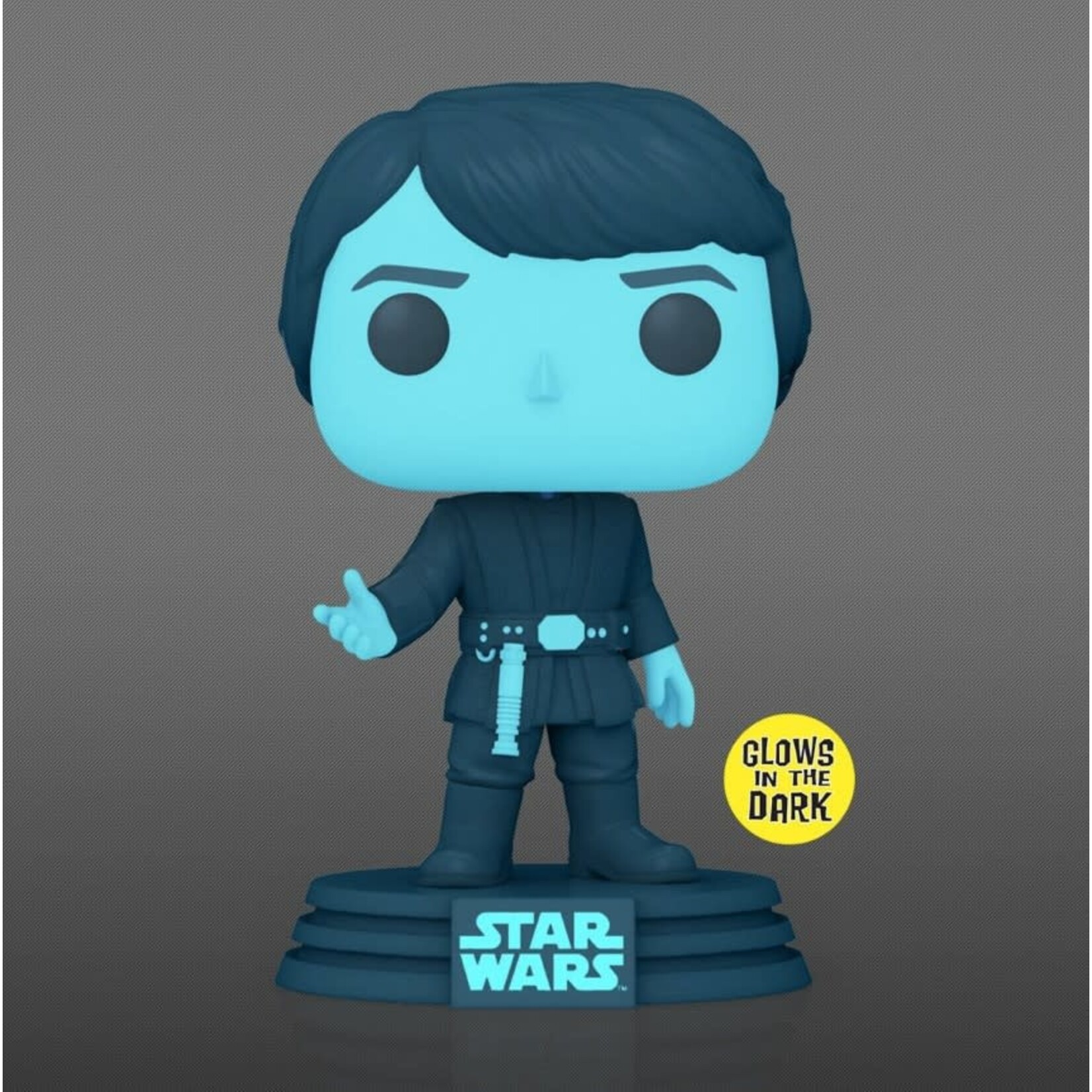 Star Wars tar Wars: Return of the Jedi 40th - Hologram Luke Glow-in-the-Dark Pop! - EE Exclusive